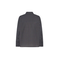 Louise Shirt, navy checks, LA RŌUGE
