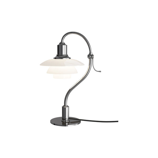 PH 2/2 Question Mark Chrome bordlampe, Louis Poulsen
