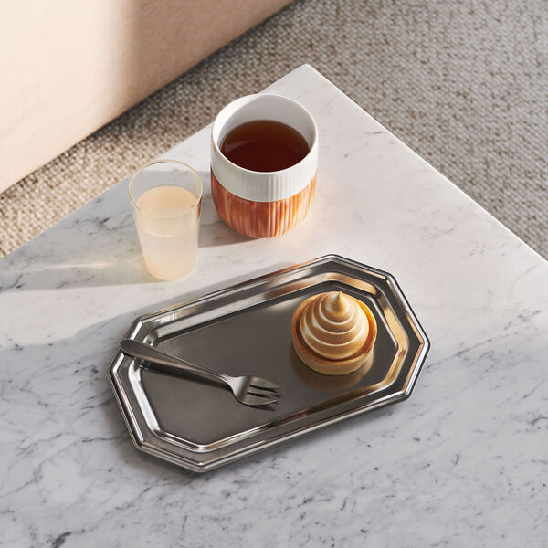 Riflet Contrast Marble Krus 35 cl, warm ochre, Royal Copenhagen