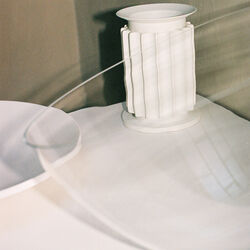 Taccia bordlampe, white, Flos