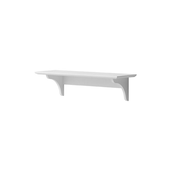 Seaside hylde med kroge, 60x20 cm, Oliver Furniture