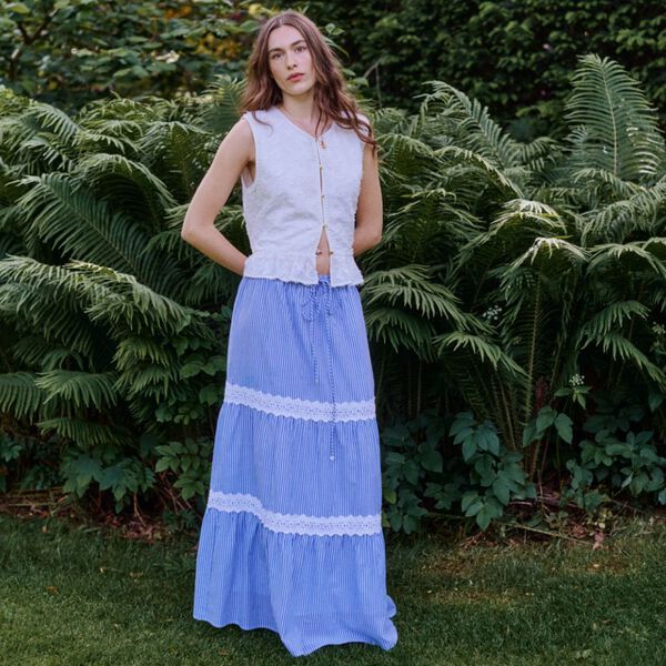 Trinity Skirt, hydrangea, Moliin