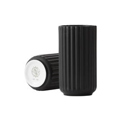 Lyngby Vase, sort, Lyngby Porcel&aelig;n