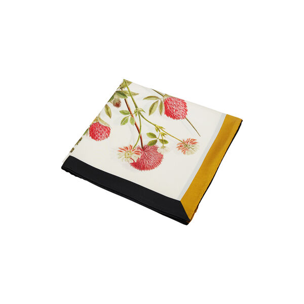 Yellow Meadow silketørklæde, Flora Danica Denmark