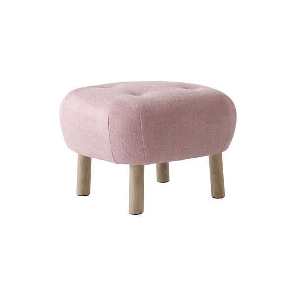 Little Petra VB1 loungestol & fodskammel ATD1, Eriture 0640/olieret eg, &Tradition