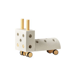 Lille gåbil, sand grey/honey yellow, MODU