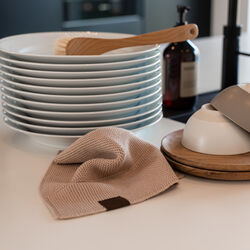 Strikket Klud | Husted Violet, By LOHN