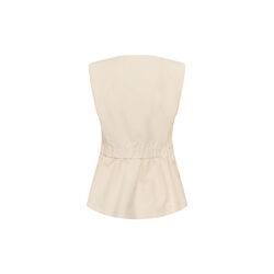 KBEmery Waistcoat, egret, Karen by Simonsen