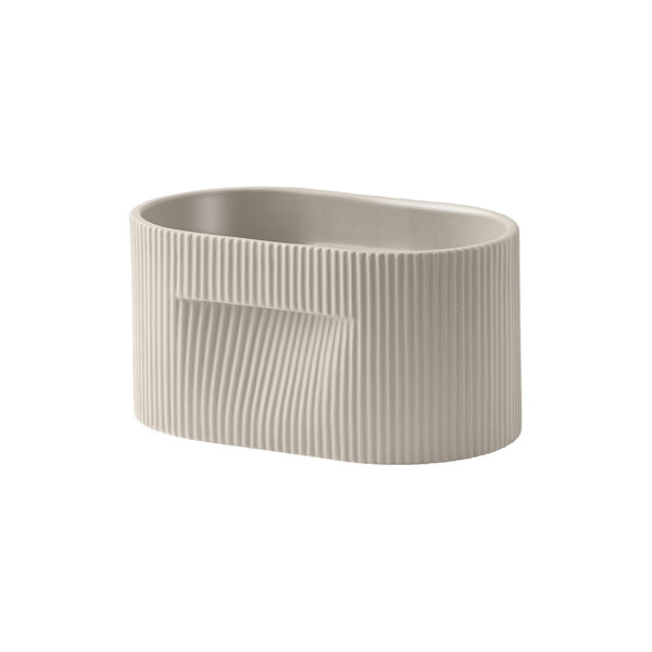 Ridge Planter, beige, Muuto