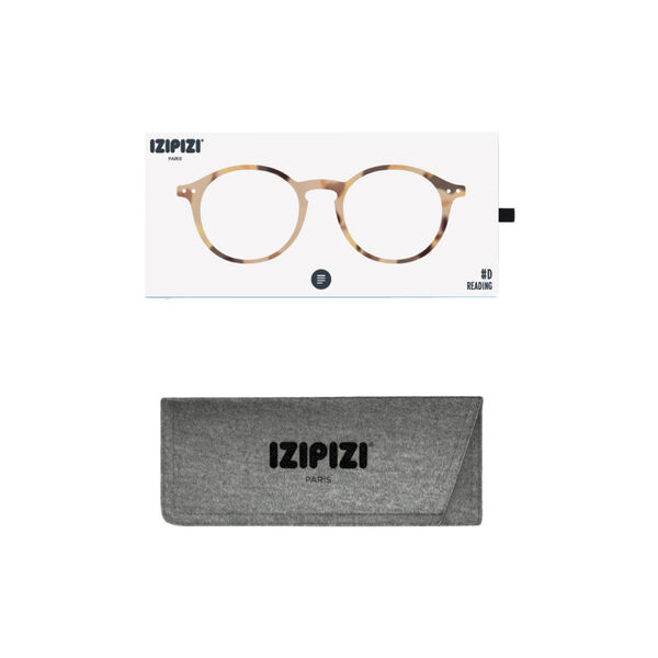 #D READING briller, light tortoise, IZIPIZI