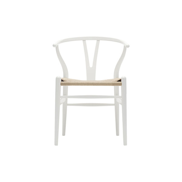 CH24 Y-stolen spisebordsstol, natural white/natur, Carl Hansen & S&oslash;n