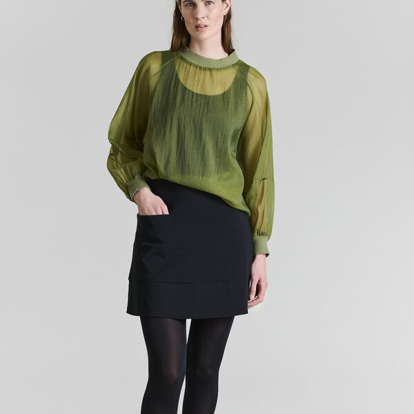 Magic stretch kort nederdel, black, BITTE KAI RAND