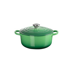 Signature rund gryde &Oslash; 20 cm, bamboo green, Le Creuset