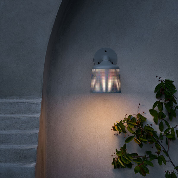 VIPP551 udendørs vægspot, lysegrå, Vipp