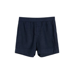Casual Shorts Linen, navy, Aiayu