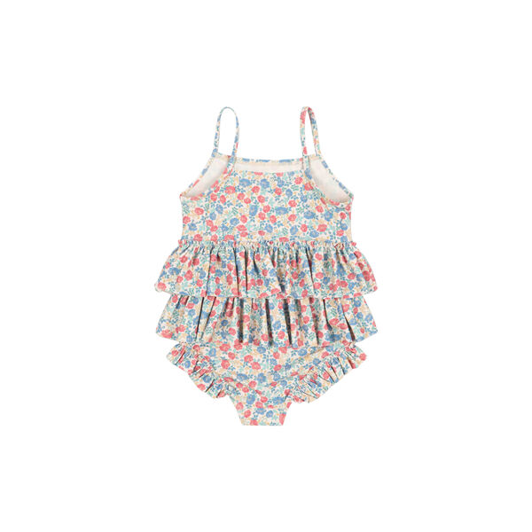 Manuca Frill Swimsuit, fiola Manuca Frill Swimsuit, fiola, Konges Sløjd