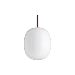 Super&aelig;g 200 Pendant, opal/red, Piet Hein