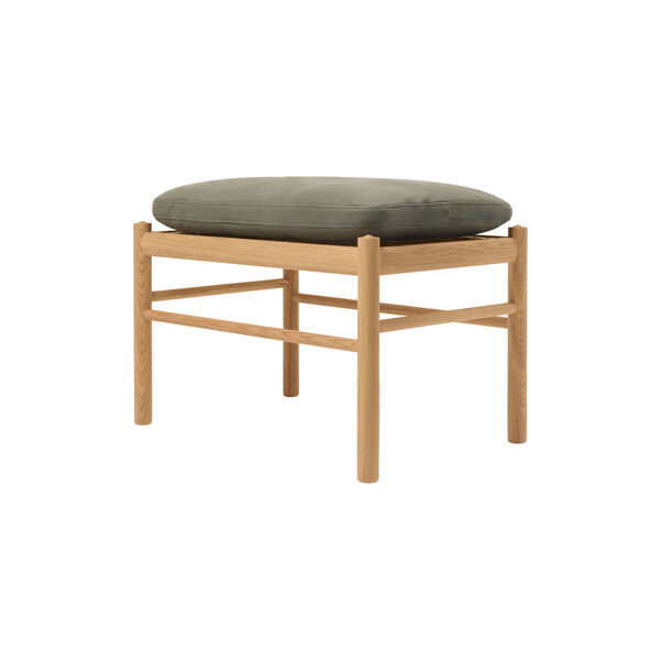OW149F Footstool, Jade 20368, Carl Hansen & Søn