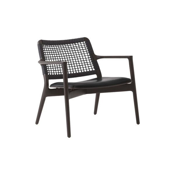 VIPP488 Cabin loungestol, m&oslash;rk eg/sort, Vipp