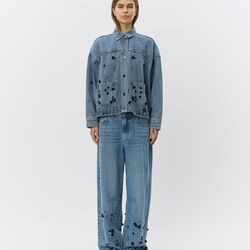 HavanaSW Barrel Jeans, denim blue, Sofie Schnoor