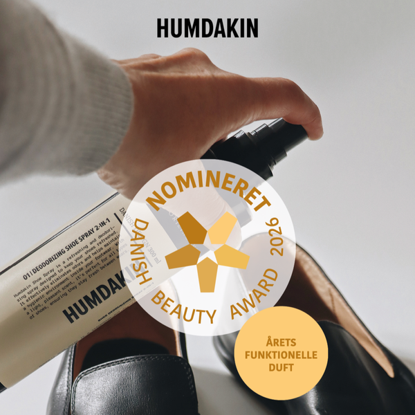01 Opfriskende Skospray 2-i-1, Humdakin