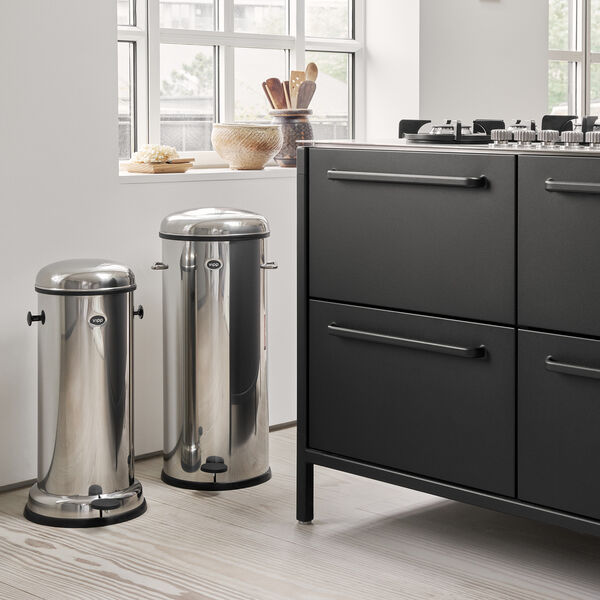 VIPP17 pedalspand, rustfrit stål, Vipp