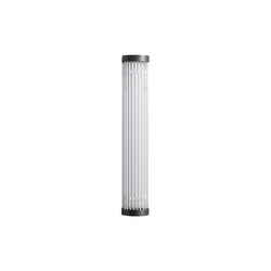 Extra Narrow Pillar Light 40 cm, weathered brass, Original BTC