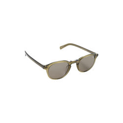Alden Sunglasses, transparent green, AY Studios