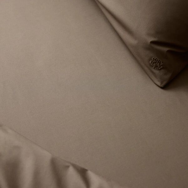 SUPIMA PERCALE fladt lagen, walnut, Georg Jensen Damask