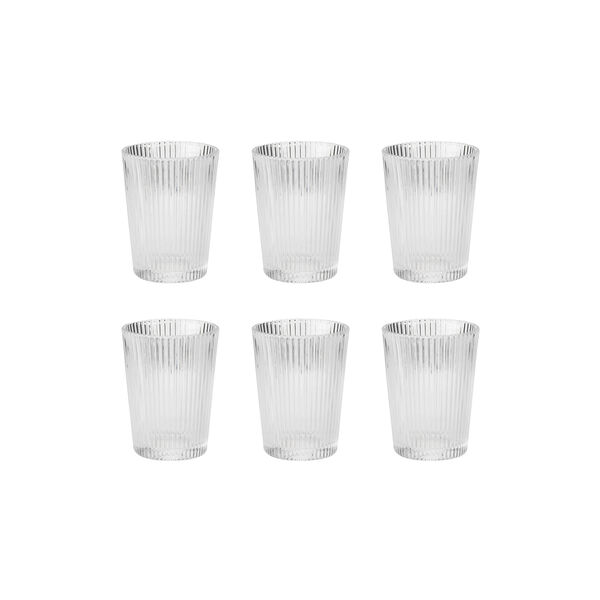 Pilastro drikkeglas 6 stk, clear, Stelton
