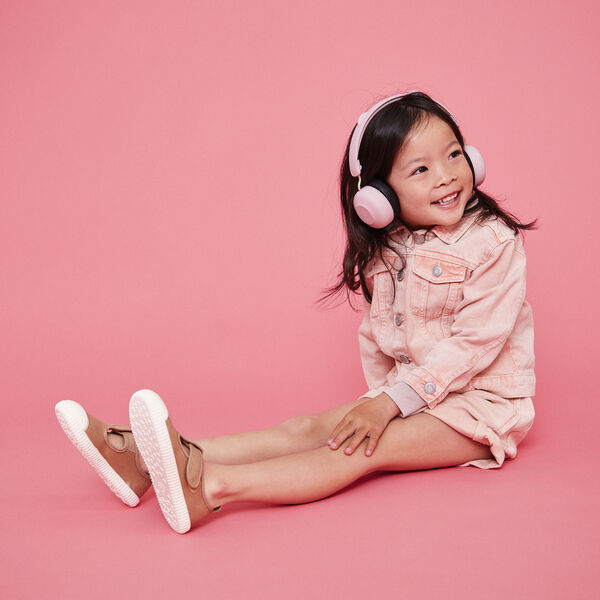 Buzz Junior Safe Audio h&oslash;retelefoner, dusty rose, Kreafunk