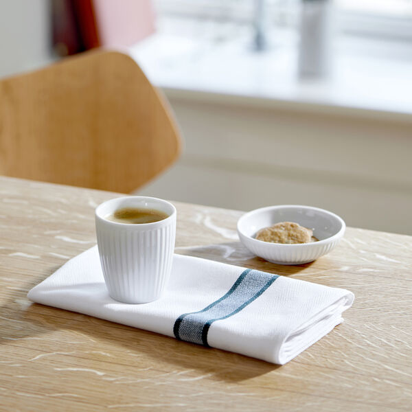 Stofserviet, gr&oslash;n/hvid, Pillivuyt