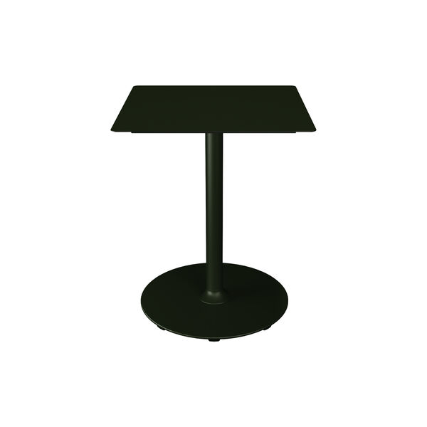 PICO Caf&eacute; Table with Round Base 60x60, olive green, HOUE