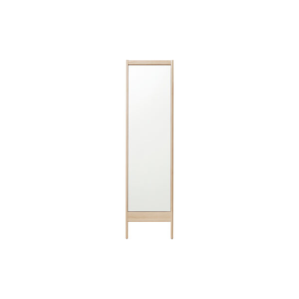 A Line Mirror, white oak, Form & Refine