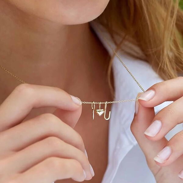 Symbols My Heart vedh&aelig;ng, guld, Ro Copenhagen