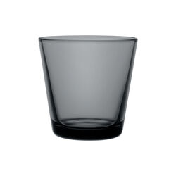 Kartio drikkeglas 2 stk., dark grey, Iittala