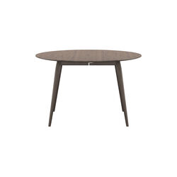 PLAYdinner Round &Oslash;120 spisebord med udtr&aelig;k, r&oslash;get eg, Bruunmunch Furniture