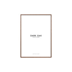 Wood Frame, dark oak, Poster & Frame