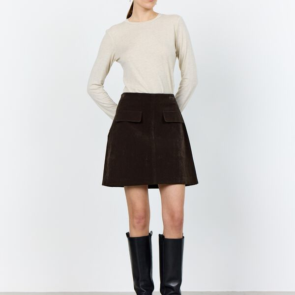 LR-NIOBA 2 Skirt, coffee, Leveté Room