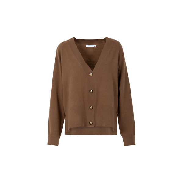 Knit cardigan, mocca mousse, Coster Copenhagen