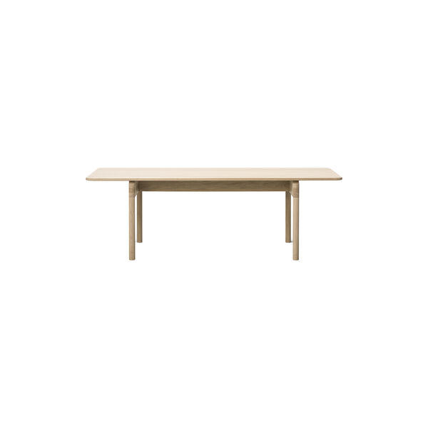 Post Table 225 cm, soap treated oak, Fredericia Furniture