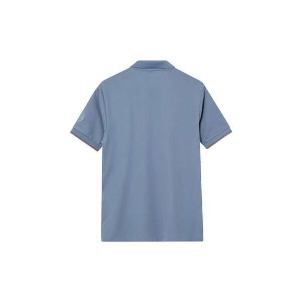 MMGHarvey Polo SS Tee, flint stone, MOS MOSH Gallery