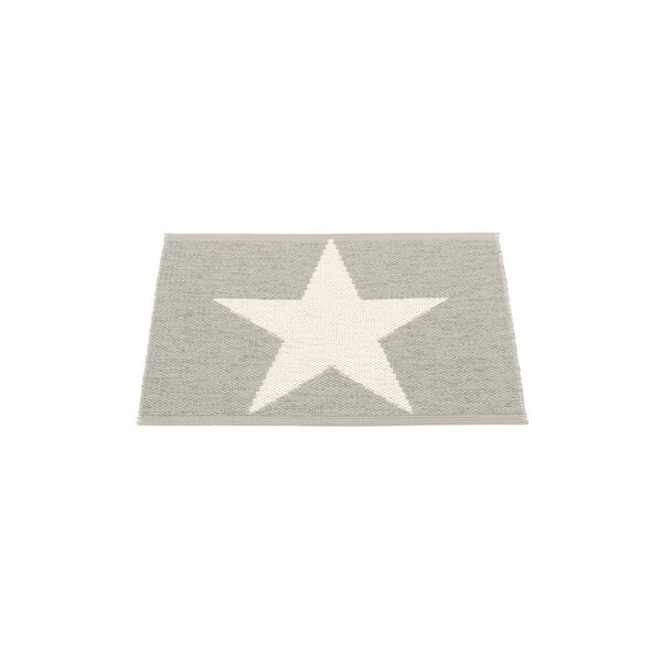 Viggo gulvl&oslash;ber, warm grey/vanilla, Pappelina
