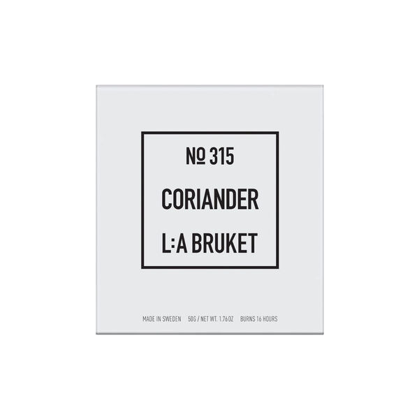 No. 315 Candle, coriander, L:a Bruket