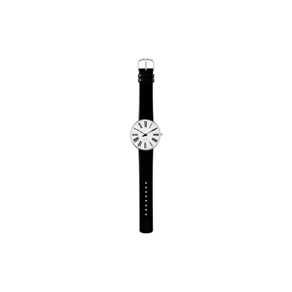 Roman armbåndsur, white/steel/black, Arne Jacobsen Watches
