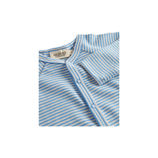 Rena LS Romper, blue stripe, MarMar Copenhagen