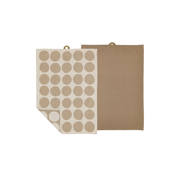 Bubbles viskestykke, warm taupe, Södahl