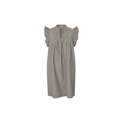 Gemala Long-M Dress, java white stripe, mbyM