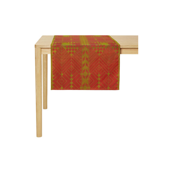 CHRISTMAS bordløber, archive red, Georg Jensen Damask