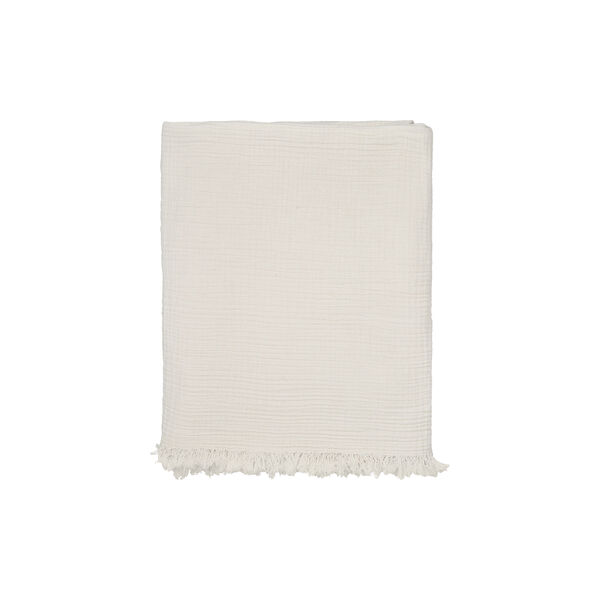 Cotton plaid, pure ecru, Aiayu